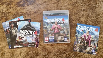 CASE BOX NUR KEIN SPIEL - SONY PLAYSTATION 3 PS3 - FARCRY 4 LIMITIERTE EDITION #BC3