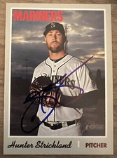 Hunter Strickland Signed 2019 Heritage Card #712