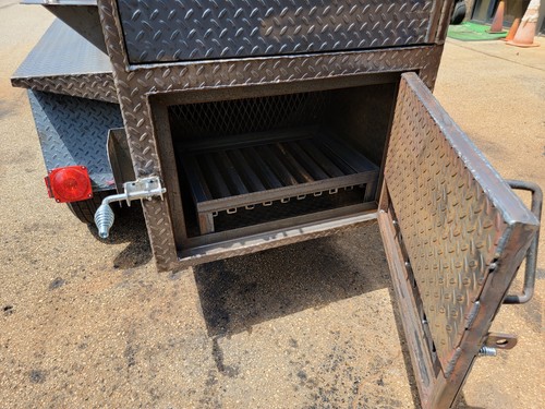 Competition Pitmaster BBQ Smoker reverse plate Trailer Mobile Catering Business - Picture 2 of 11
