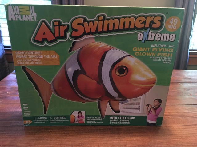 air swimmers remote control flying clownfish