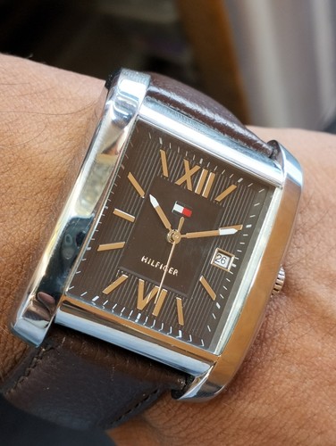 TOMMY HILFIGER QUARTZ BLACK DIAL TH.188.1.14.1292 MEN'S FULL WORKING VINTAGE - Picture 17 of 24