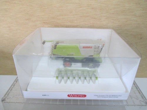 WIKING 1:87: Claas Lexion Mähdrescher 770 TT mit Conspeed Maisvorsatz in OVP