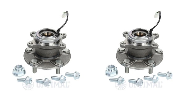Optimal 2X Radnabe Radlagersatz Hinterachse Rechts Links FüR Suzuki SX4 Gy Ey-image
