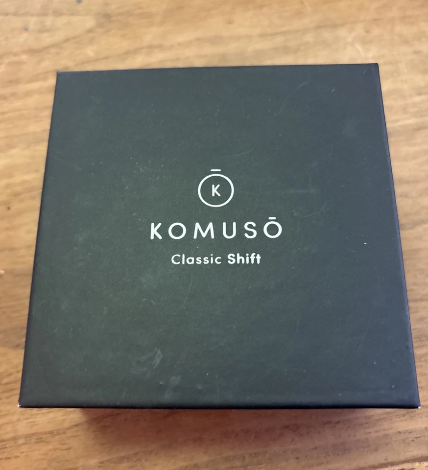 KOMUSO Classic Shift W-PMSS W-Matte Slate Gray Anxiety Relief Breathing Necklace - Image 3 of 4