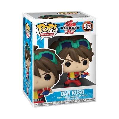 Funko POP! Animation: Bakugan - Dan - Vinyl-Sammelfigur - Geschenkidee - Aus