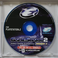 Gameshark 2 Version 2 Video Game Enhancer PS2 PlayStation 2 Disc Only TESTED