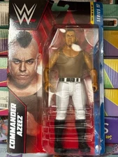 Mattel WWE Series 137 Commander Azeez DAMAGED PACKAGE