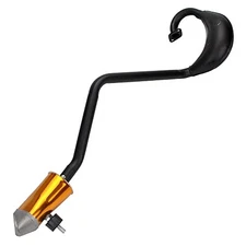 Exhaust Pipe Muffler For Mini Dirt Bike 2-Stroke 47 49 50cc Motorcycle Off 