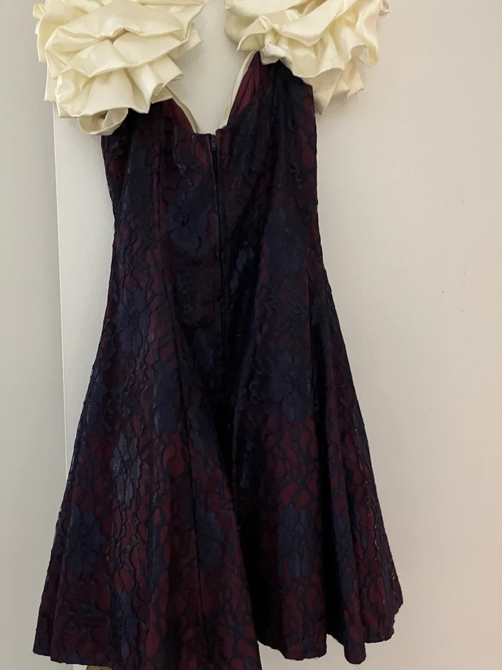 Zum Zum Women's Vintage Dress 80s/90s Party Prom Evening Gown, Formal, Retro - Image 2 of 4