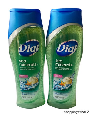 #ad NEW LOT 2 Dial Sea Minerals Enriching Body Wash 16 oz $59.99