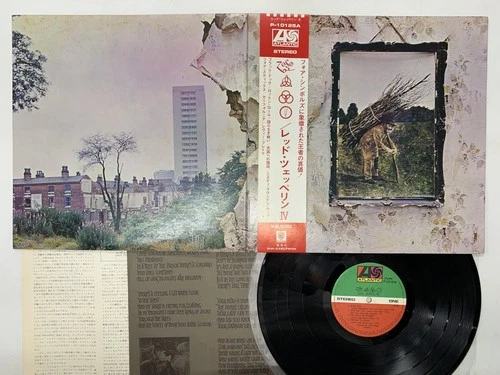 Led Zeppelin Ⅳ Japan LP OBI [91618ER]