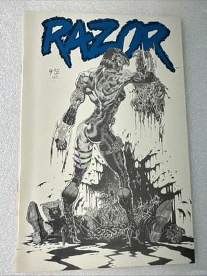 Razor #4 - Platinum variant with Poster 1:10 Variant