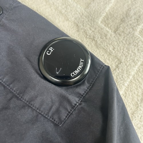Camicia CP Company ragazzo taglia 12 nera manica lunga bottoni mod terrazzo utility - Foto 4 di 9