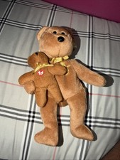 Ty Beanie Baby - 2005 SIGNATURE BEAR (8.5 Inch) NEW MWMTs Plush Stuffed Toy-Baby