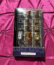 Mattel Barbie Basics Black Label Look 01 Collection 2.5 Shoes Purse Jewelry