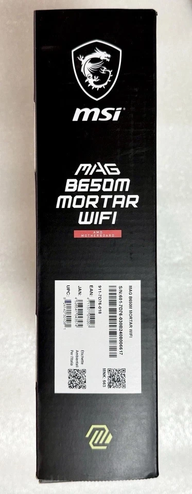 NEW MSI B650M BOMBER WIFI MSI B650M BOMBER WIFI Motherboard - Image 4 of 4