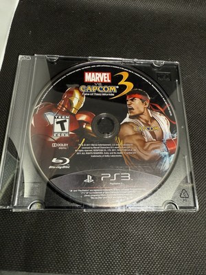 Marvel vs. Capcom 3: Fate of Two Worlds (Sony PlayStation 3, 2011) Disc Only