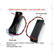 10PCS 18650 Battery Holder-One Unit with Wire Good Quality At A Reasonable Price