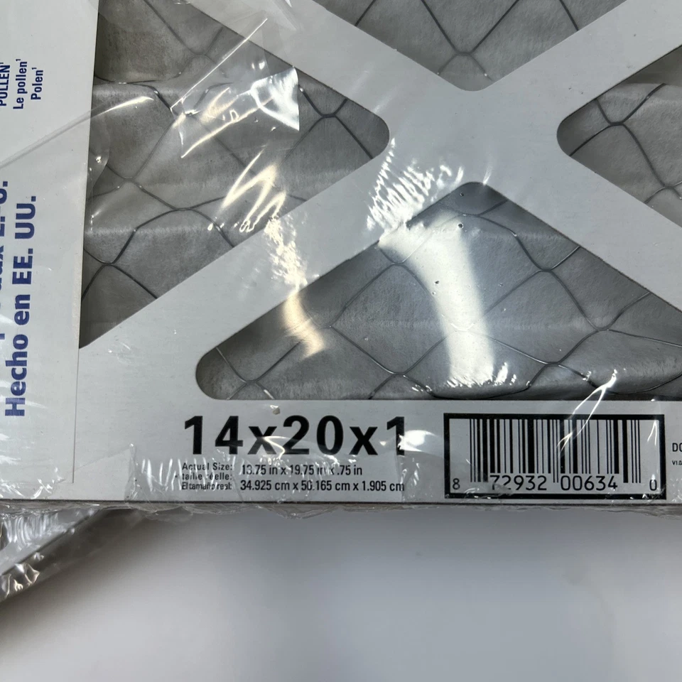 Lote de 6 filtros de aire mejorados para mascotas de brazo y martillo 12000 MERV 11 5 sellados 1 sin envolver Foto 4 de 4