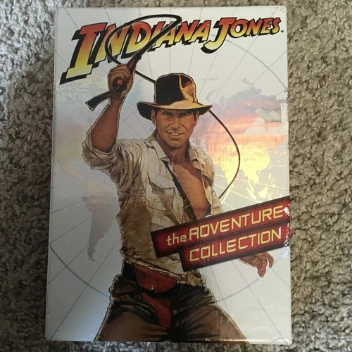 Indiana Jones The Adventure Collection DVD Box Set Harrison Ford Spielberg