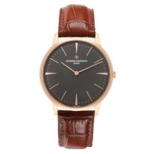 Vacheron Constantin Patrimony Grand Taille Rose Gold Mens Watch 81180 Papers 2