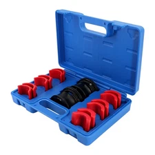 Universal Motorcycle Bike Fork Seal Driver Tool Kit 14Pcs Installer Driver Se...