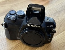 Olympus EVOLT E-410 10.0MP Digital SLR Camera Body Black only 6174 Shutter Count