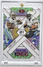 LaDainian Tomlinson/Ezekiel Elliott 2018 Illusions Matching Numbers RED #'d /99