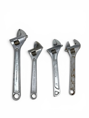 #ad Proto Clik Stop Husky amp; Unbranded 8quot; 10quot; Adjustable Wrench Lot 4 Pcs Set $50.15