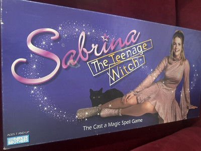 Parker Brothers Sabrina The Teenage Witch Board Game Complete 2+ 7+ 1999