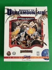 SSI Advanced Dungeons & Dragons Descent To UnderMountain Box Role Playing Game