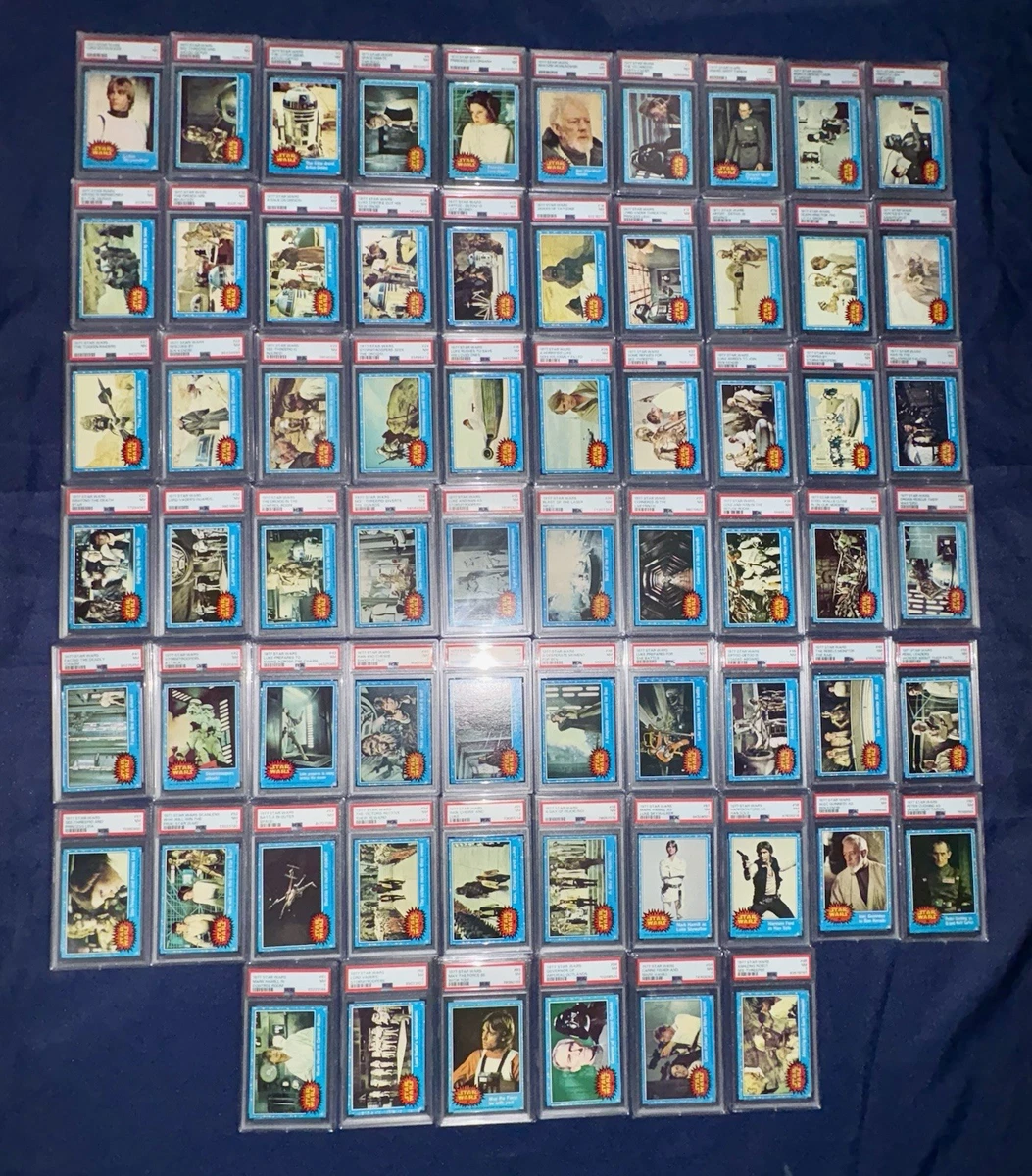 first edition star wars cards Star Wars Topps Star Wars-Series 1 (Blue) Trading Card Sets for sale