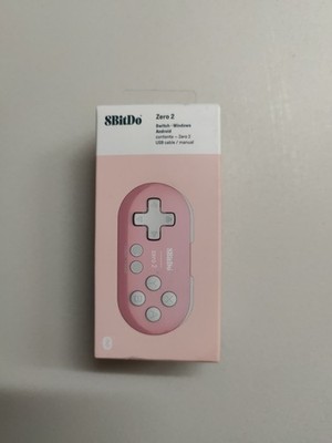 8bitdo Zero 2 Wireless Bluetooth Controller, Pink