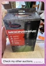 Moonshine Feeder Light Hog Bait Station un-used, in box with all.