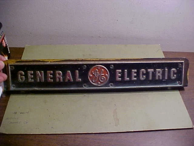 General Electric Sign In Original Advertising Signs (1930-1969