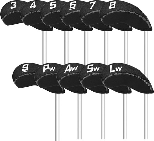 11 Teile/Set Neopren Eisen Headcover Set mit großer Nr. für alle Marken Callaway, Pin - Bild 4 von 17
