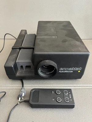 Ancien Projecteur Diapositive Ennamat Autofocus - Photo 1/4