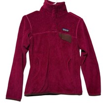 Patagonia Retro-X Fleece Jacket Kids XS 5-6 Red Youth Full Zip Warm Sherpa