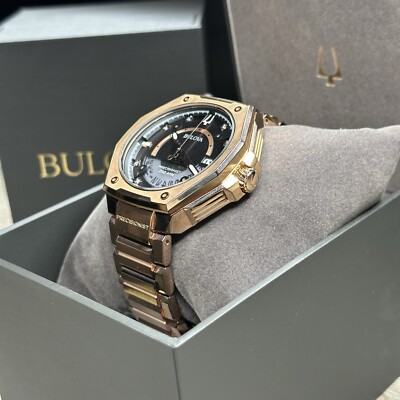 ダイバーズウォッチBULOVA Precisionist Bulova Men's Series X Calendar Precisionist Quartz Rose Gold