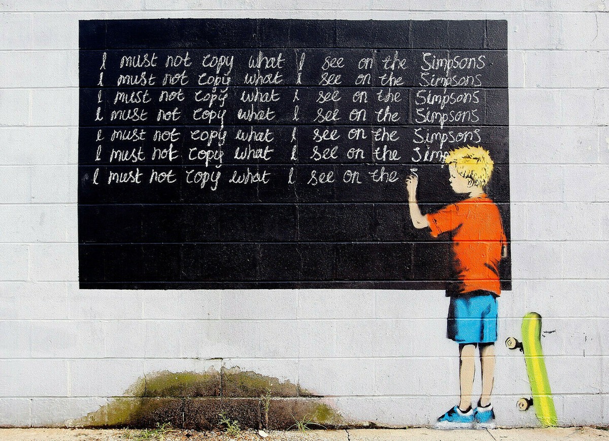 ★Europeam Bob作品『Chase The Rainbow』Banksy ☆Europeam Bob作品『Chase The Rainbow』Banksy
