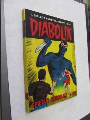DIABOLIK ORIGINALE ANNO VI N. 25 ANNO 1967 - QS EDICOLA