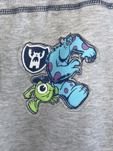 Vintage Youth Sweatpants Monsters Inc Cartoon Sulley Disney Store Size 10/12 B8 - Picture 4 of 18