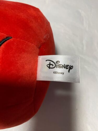 Peluche Disney Mickey Mouse rojo y negro peluche juguete aplastar animal de peluche - Imagen 10 de 10