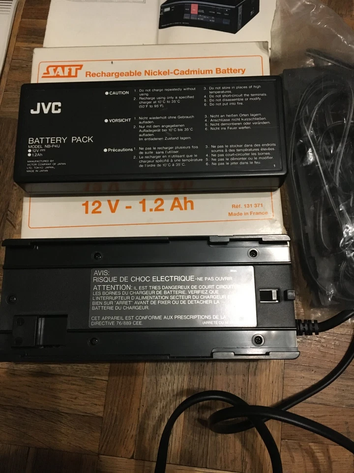Caméra et magnétoscope jvc vintage - Photo 4/4