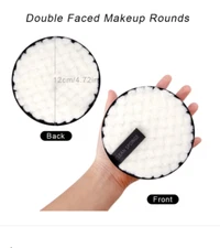 1/2pcs Makeup Remover Cloth Reusable Cleansing Wipe Make up Remover Towel Microf