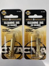 WOW! 2 CVA Cleaning Jag .50 Caliber - SOLID BRASS - AC1462A & FAST FREE SHIP!