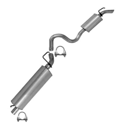 Resonator Muffler Exhaust System Kit fits: 2004-2008 Dodge Durango 5.7L