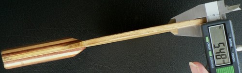 Stiga - Stellan Bengtsson (Straight) 5ply World Champion Model 5.5mm Off- 92.9g - Picture 5 of 8