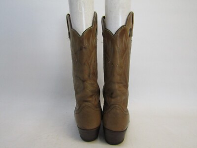 Dan Post Mens Size 8.5 D Brown Leather Buckaroo Cowboy Western Boots Dan Post DP2351R Mens Raleigh Lizard Western Boot Antique  main image 2