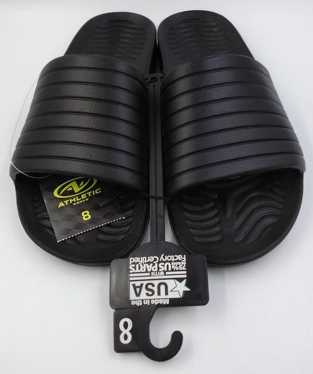 Athletic Works Walmart Mens Slides Athletic Works Men's Sandal